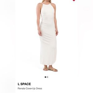 l*space White Renata Cover-Up Dress